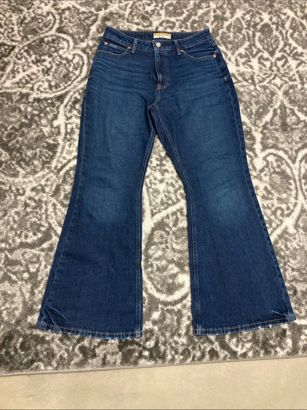 Maurices Deep Blue Flare Jeans